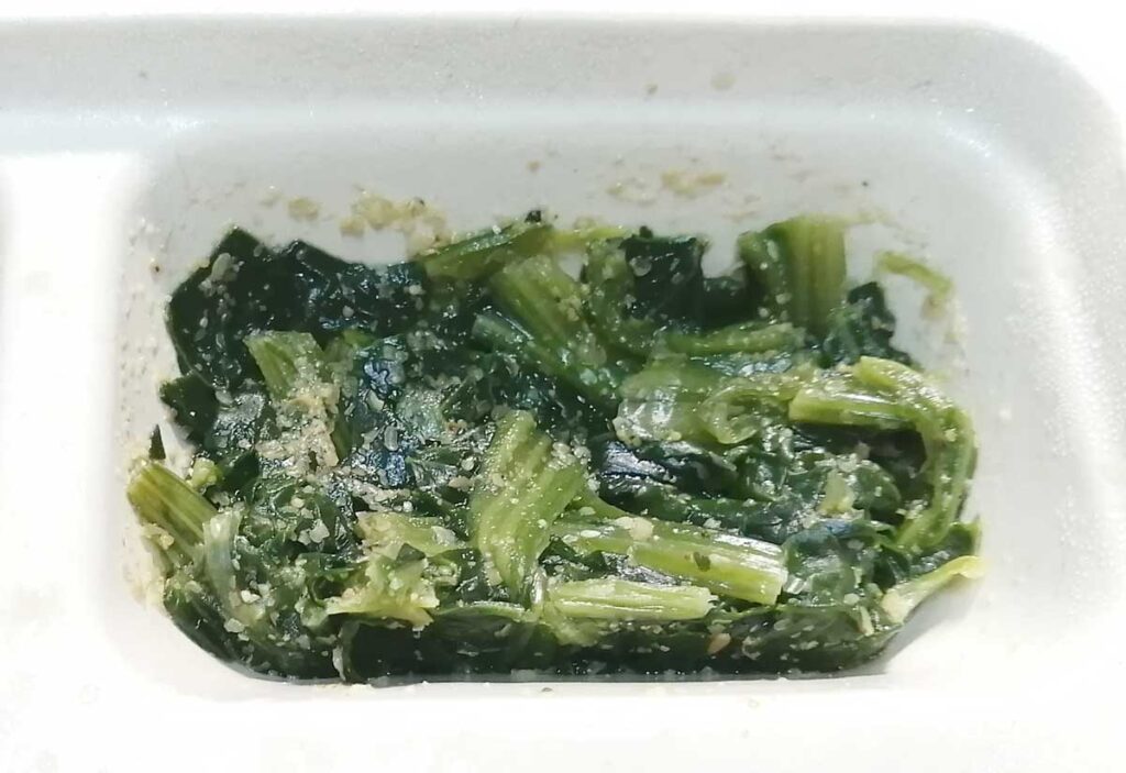 ほうれん草の胡麻和え