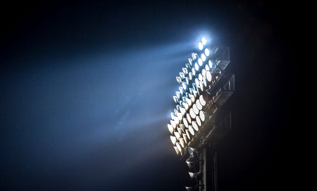 野球場の照明