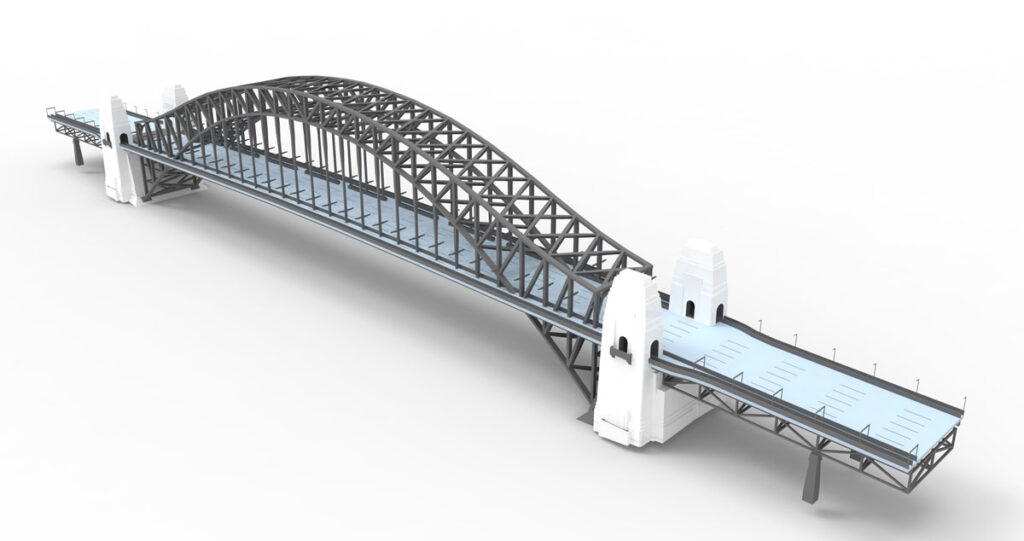 橋の模型
