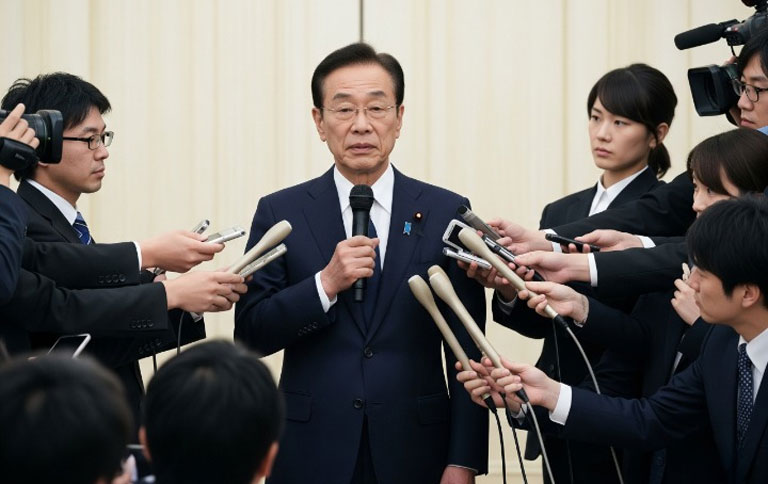 記者会見(イメージ)