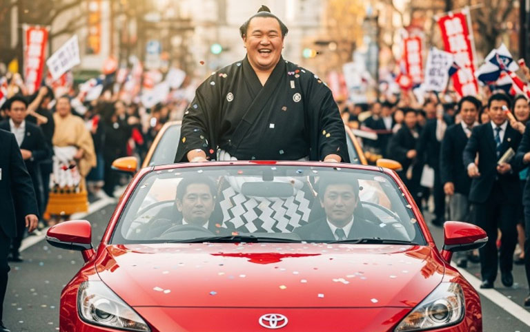 トヨタと大相撲の関係