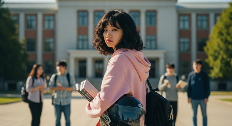 学費滞納の大学生(イメージ)
