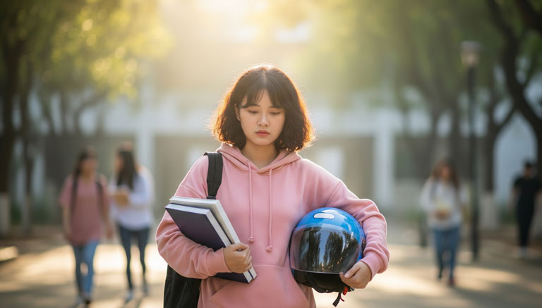 大学除籍になった大学生(イメージ)