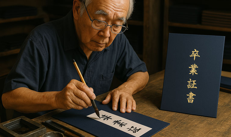 偽造される卒業証書