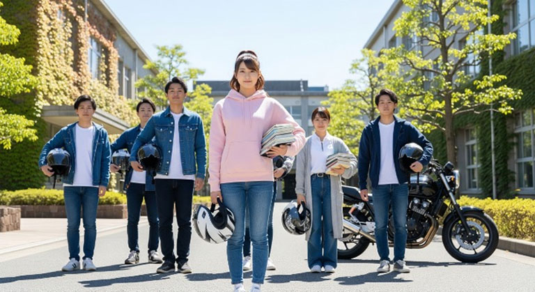 大学のバイクサークル