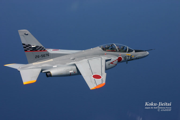 航空自衛隊の練習機「T-4」