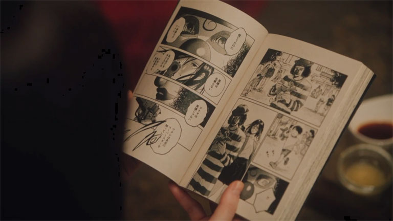 劇中にたびたび登場するマンガ「笑い者の風船」