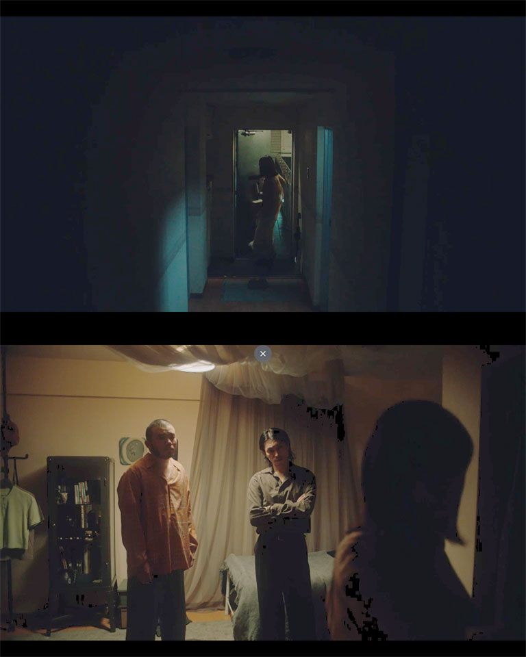 水町の自宅、貧乏なイメージと違って部屋は広そうで裕福そう。