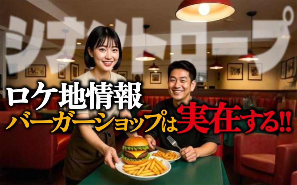 【シナントロープロケ地】バーガーショップはどこ?実在する?