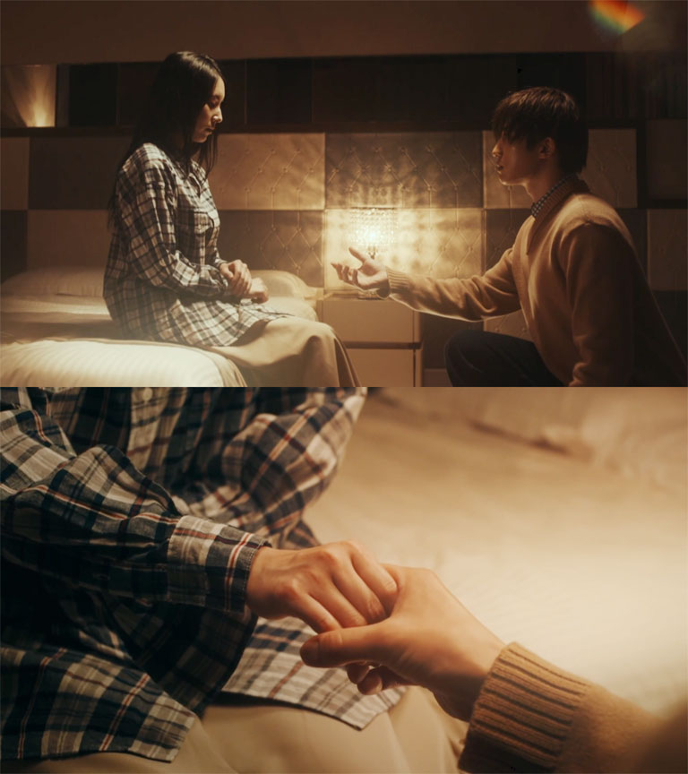 大学時代の冬木こずえと日下春臣