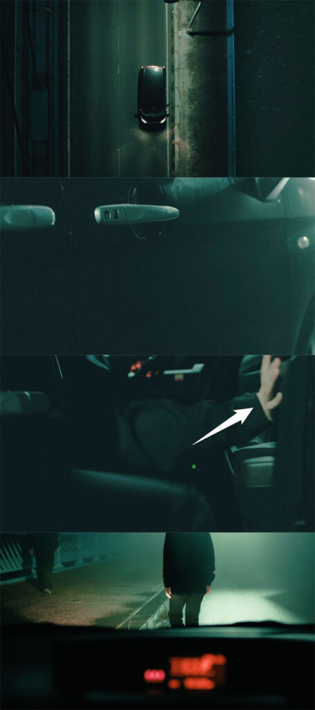 橋から突き落とされた男性と車に同乗していた人物は女性か?