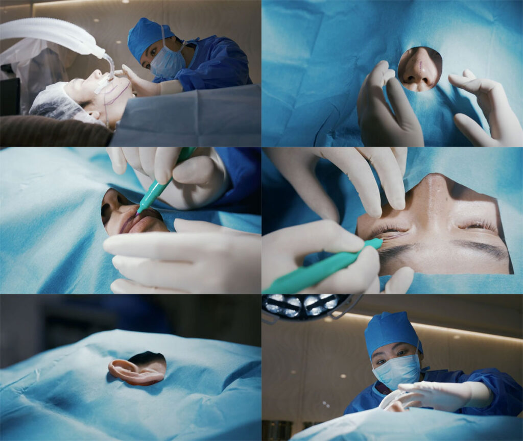 大掛かりな整形手術を受ける早瀬陸