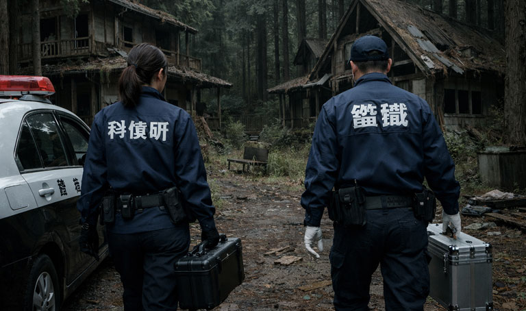 捜索現場に科捜研と鑑識。なんで?