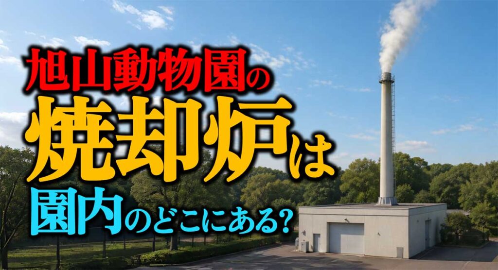 旭山動物園の焼却炉は園内のどこにある?