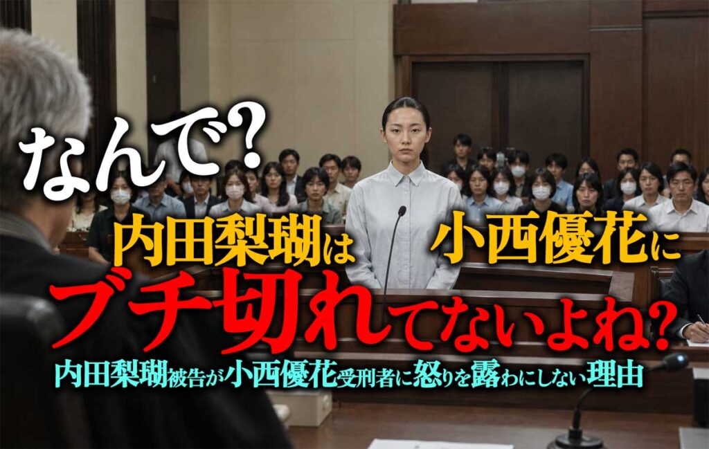 なぜ内田梨瑚は小西優花に怒らない?ブチ切れない本当の理由